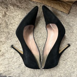 Kate Spade | Black Suede Pumps (Size 8)
